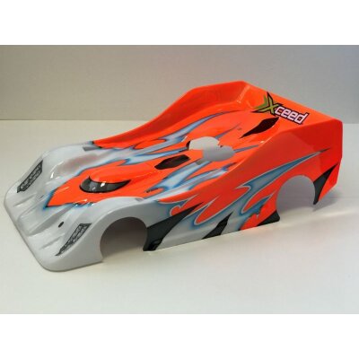 Xceed 1/8 Body C-18 R pre-cut Mugen
