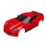 Karo Chevrolet Corvette Z06 rot inkl Aufkleber + Anbauteile