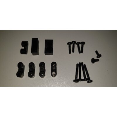 Ferrari F2004, Bauteile der deAgostini Ausgabe 39, Servobefestigungen mit Schrauben