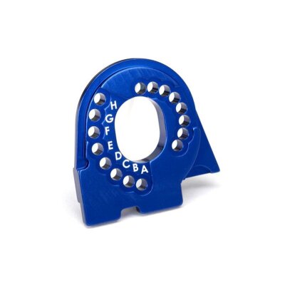 Motorplatte TRX-4 Alu blau