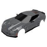 Karo Chevrolet Corvette Z06 grau inkl Aufkleber + Anbauteile