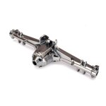 Achs-Gehäuse hinten, Diff-carrier satin schwarz chrome