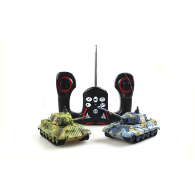 Mini-Panzer Königstiger 1:72, 27 oder 40MHz