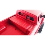 Pickup Truck mit Rädern & Ketten 4WD 1:16 rot