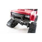 Pickup Truck mit Rädern & Ketten 4WD 1:16 rot