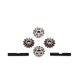 Gear-Set Center-Diff Output Gears (2) + Spider Gears (4)+ We