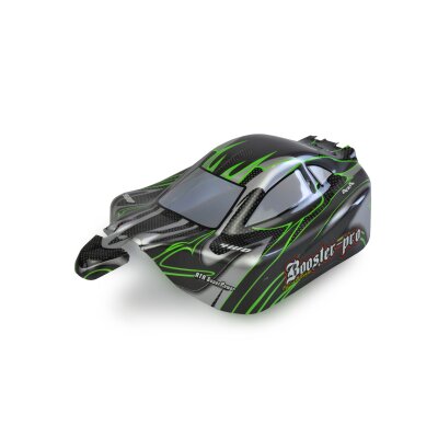 Karosserie Booster Pro BX grün 1:10, fertig lackiert