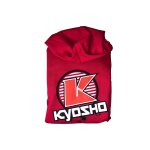 Kyosho Sweatshirt mit Kapuze Hoodie K-CIRCLE (L) Rot