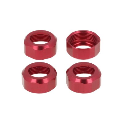 Shock Cap (Red Anodized) 4pcs