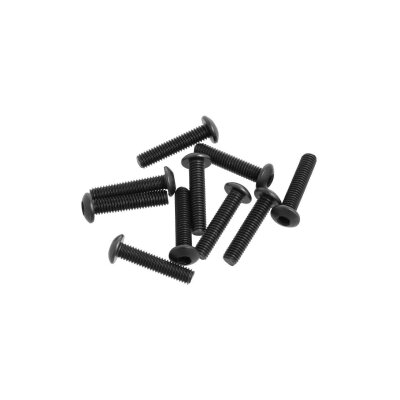 M3x14mm Button Head Hex Socket Screw (6pcs)