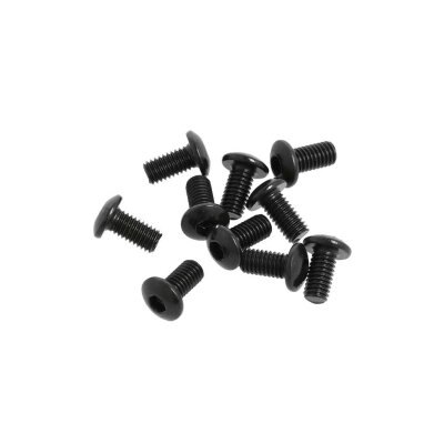 M3x6mm Button Head Hex Socket Screw (6pcs)