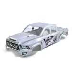 MT Plus II Printed Body Shell- Silver White
