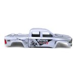 MT Plus II Printed Body Shell- Silver White