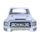 MT Plus II Printed Body Shell- Silver White