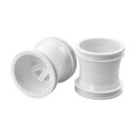Monster Truck Wheel (White) 2,2" x 2,4"