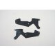 FRONT LOWER ARM PLATE 1mm (CFRP) TRUGGY
