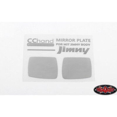 Mirror Decals for MST 1/10 CMX w/ Jimny J3 Body