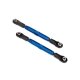 L/R Gewindestange Camber 73mm hi Alurohr blau eloxiert