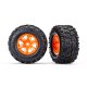 Reifen auf Felge X-Maxx orange, Maxx AT Reifen (2)