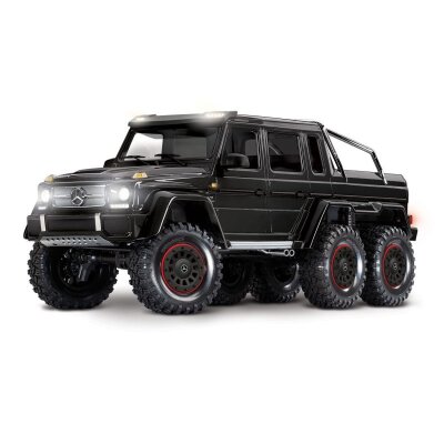 Mercedes-Benz G63 AMG 6x6 RTR ohne Akku/Lader inkl Licht 1/10 6WD Scale-Crawler Brushed schwarz