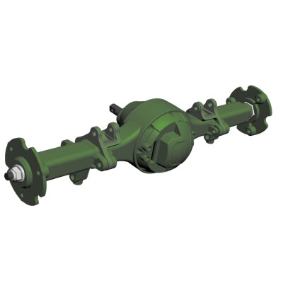 Hinterachse komplett montiert für 8x8 Truck sand