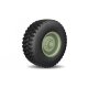 Komplettrad 4 Stück für 8x8 Truck grün