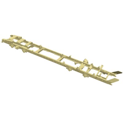 Rahmen sand für 8x8 Truck