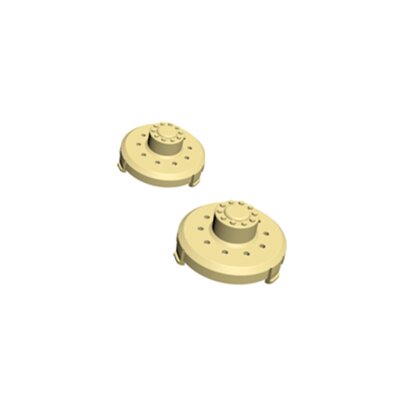 Radkappen sand für 8x8 Truck