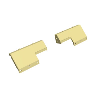 Fender links & rechts sand für 8x8 Truck