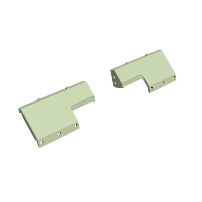 Fender links & rechts grün für 8x8 Truck