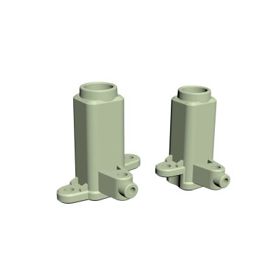 Achsverbindungssockel L & R für 8x8 Truck grün