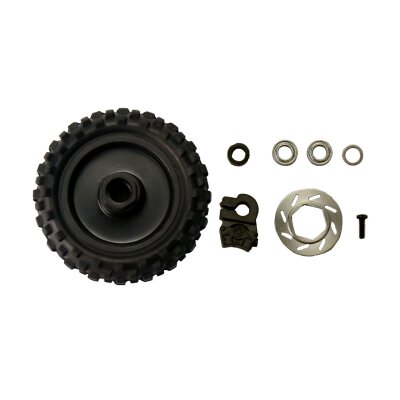 Vorderrad mit Alubremsscheibe