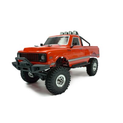 AMXRock AM18 Scale Crawler Pick-Up 1:18 RTR rot