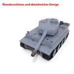 German Tiger I 2.4GHz-Edition RC ferngesteuerter 1/16 Panzer, Schuss, Sound, Rauch, Komplett-Set RTR