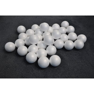 Malinos Bastel Styroporkugel 7cm 36 Kugel im Karton