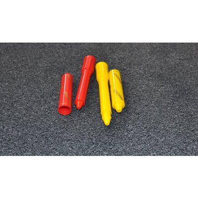 MALINOS Wachsmal-Zauber 3-in-1 Stifte – Bunt-, Wachsmal- & Aquarellstifte, 6 Farben, Auswaschbar, Bruchsicher, Für Kinder Ab 3 Jahren