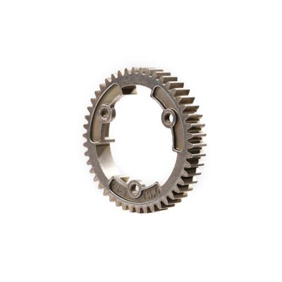 Spur gear, 46-tooth, steel breite Version (1.0 metric pitch)