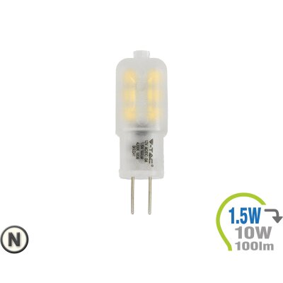 LED G4 1.5W Neutralweiss 4000K 100lm (10W)