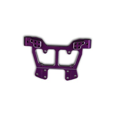 Dämpferbrücke vorne/hinten Aluminium, lila