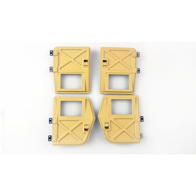 Türen Set sand vorne & hinten, links & rechts