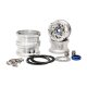 1.9" Alu Felge Beadlock silber mit Bremsscheibe (2 Stk.)