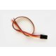 Servokabel braun/rot/orange JR 200mm