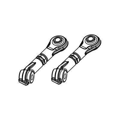 Hintere Feststell-Streben