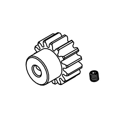 Motorritzel 18 Zähne Modul 0,8