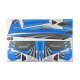 Shockflyer Edge 540V3 3mm Combo Kit blau