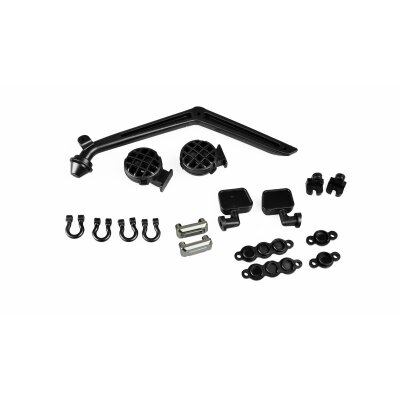 Scheinwerfer und Schnorchel