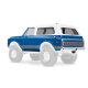 TRAXXAS Karo Chevrolet Blazer 1972 blau (komplett mit Anbauteile)
