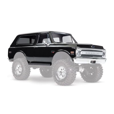 TRAXXAS Karo Chevrolet Blazer 1969 schwarz (komplett mit Anbauteilen)