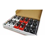 Rückzug Druckguss Fahrzeuge 1:36, 12er Set im Display