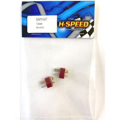 T-Stecker Männchen (2Stk)